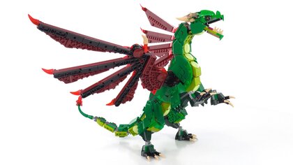 Lego Srednjovekovni zmaj video test