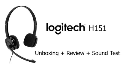 Logitech h151 video test