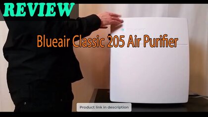 Blueair classic 205 video test