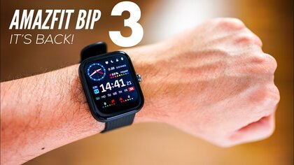 Amazfit BIP 3 video test
