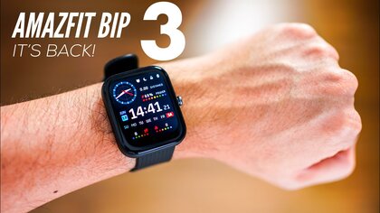 Amazfit BIP 3 video test