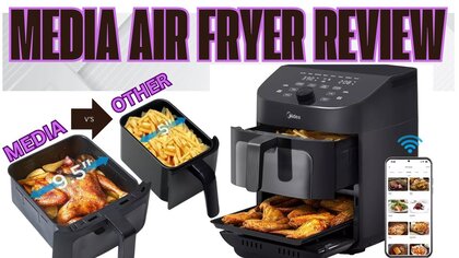 Midea AIR FRYER OVEN video test