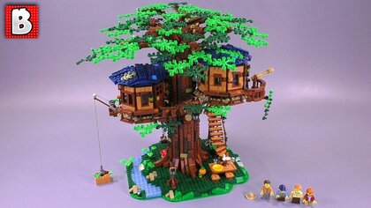 Lego Ideas Tree House video test