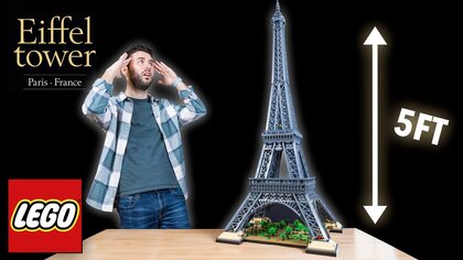 Lego Eiffel Tower video test