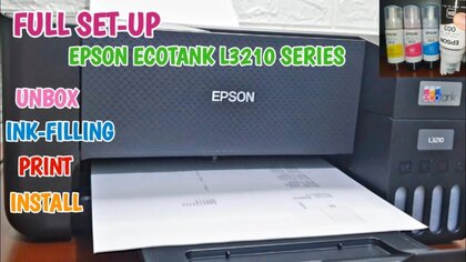 Epson l3210 video test