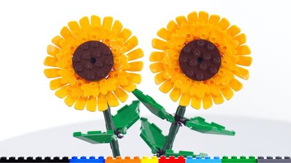 Lego Ideas 40524 Sunflowers video test