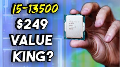 Intel Core i5-13500 video test