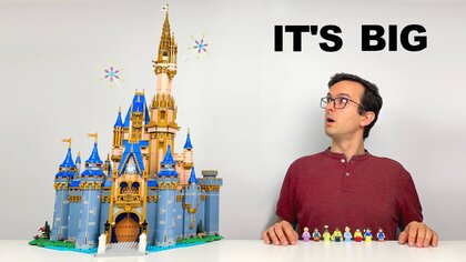 Lego Disney Castle video test