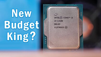 Intel Core i3-13100 video test