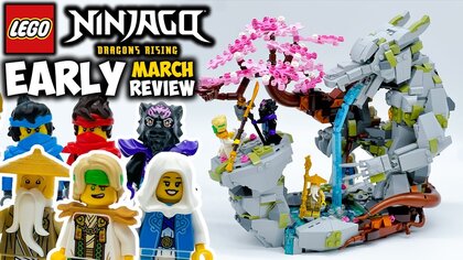 Lego Dragon Stone Shrine video test
