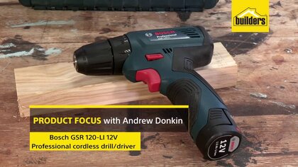 Bosch GSR 120-LI video test