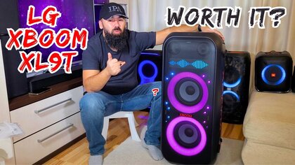 LG xboom XL9T video test