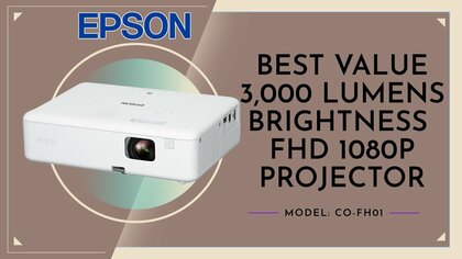 Epson CO-FH01 projektor video test