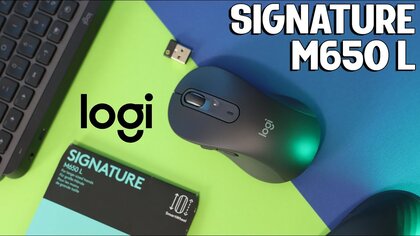 Logitech M650 L video test