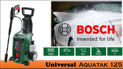 Bosch UniversalAquatak 125 video test