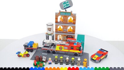 Lego City Fire Brigade video test