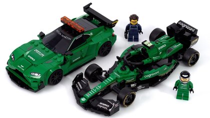 Lego Speed Champions Aston Martin Vantage Safety video test