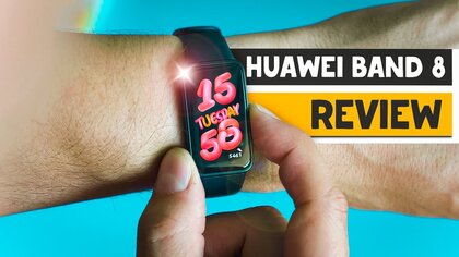 Huawei band 8 video test