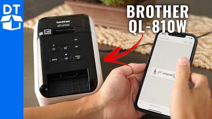 Brother QL810WCYJ1 video test