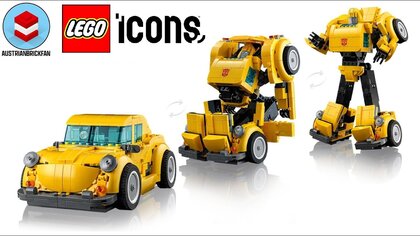 Lego Transformers 10338 Bumblebee video test