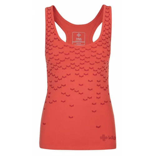 Kilpi LEAVES-W CORAL women's tank top