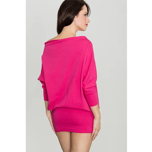 Lenitif Woman's Dress K254 Fuchsia