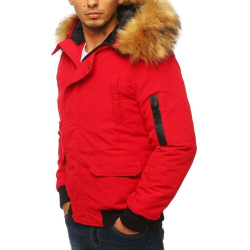 DStreet Muška jakna TX2875 crna Crveno Cene