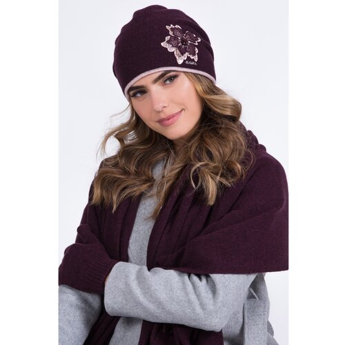 Kamea Woman's Hat K.20.042.14 Purple Cene