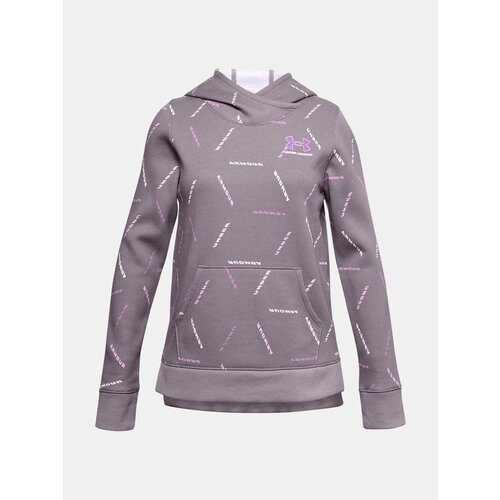 Under Armour Mikina Rival Hoodie sa štampom Slike