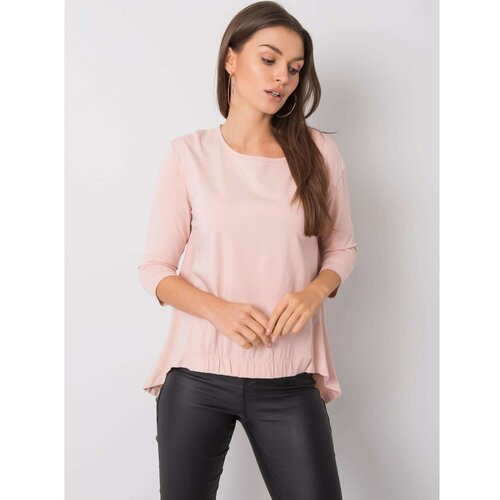 Fashion Hunters Svijetlo ružičasta bluza sa 3/4 rukavima Slike