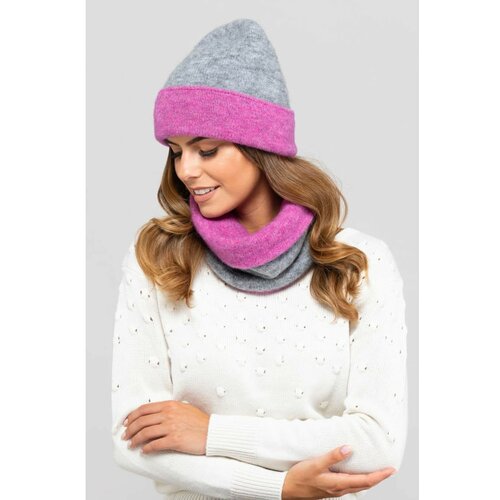 Kamea Ženski šešir K.19.050.06 sivo-ružičasta bijela | smeđa | tamnocrvena | pink Cene
