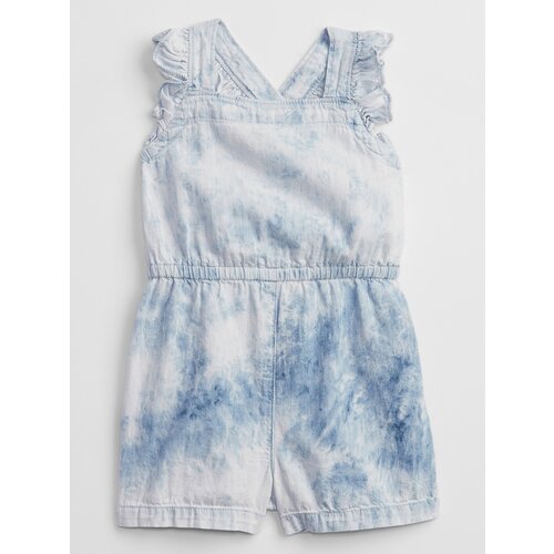 GAP Children's tie-dye denim romper - Girls Cene