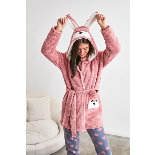 Trendyol Powder Welsoft Dressing Gown Slike
