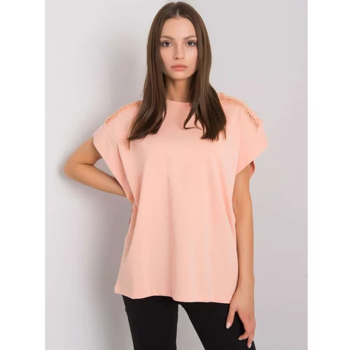 Fashion Hunters Peach oversized blouse