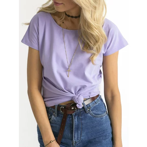 Fashion Hunters Purple Circle T-Shirt