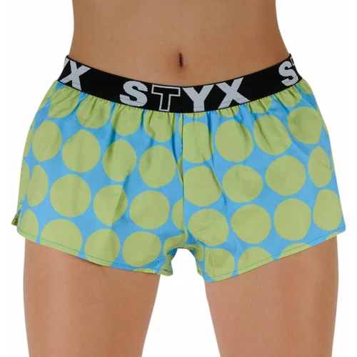 STYX Women's shorts art sports rubber polka dots (T1054)
