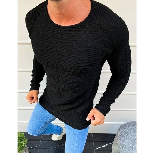 DStreet Crni muški pulover WX1598 crna Cene