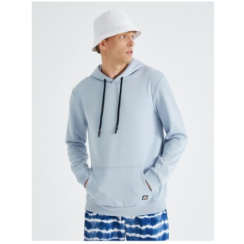 Koton Men's Hoodie Sweatshirt with Pocket Slike