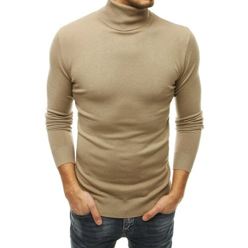 DStreet Muški džemper od bež boje WX1533 braon | krem Slike