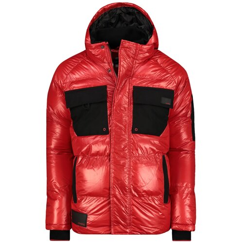 Ombre Clothing Muška srednja sezonska prošivena jakna C457 Slike