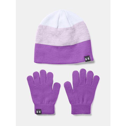 Under Armour Cap G Beanie Glove Combo-PPL - Girls Slike