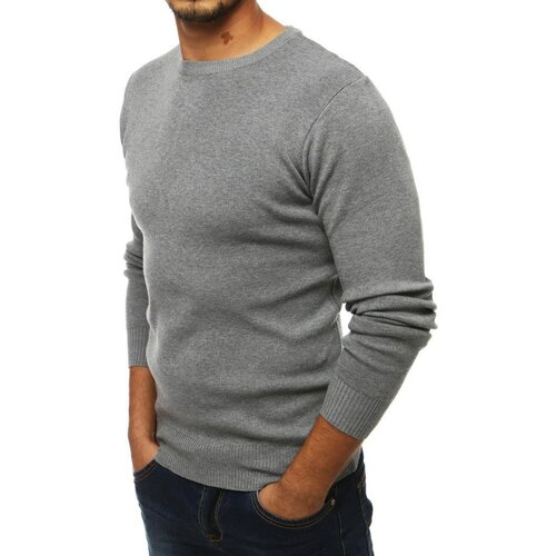 DStreet Svijetlosivi muški pulover WX1552 siva Slike