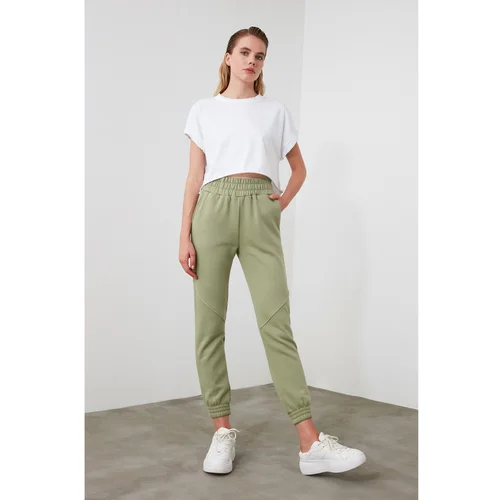 Trendyol Mint Basic Jogger Raised Knitted Sweatpants