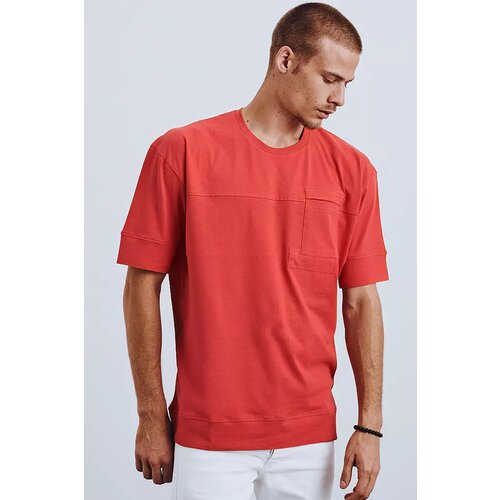 DStreet Red RX4632 men's T-shirt Slike