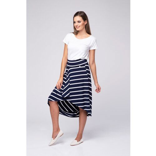 Look Made With Love Ženska suknja 17 Saint Tropez Navy Blue/White crna | bela Slike