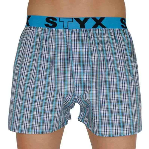 STYX Men's shorts sports rubber multicolored (B112)