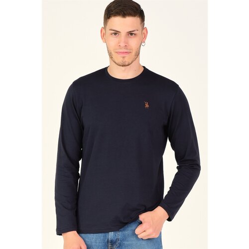 Dewberry T8588 BIKE COLLAR MEN'S SWEATSHIRT-DARK LACİVERT Cijene