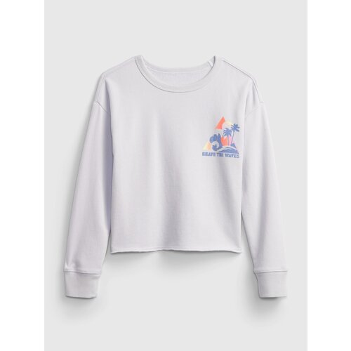 GAP Children's Sweatshirt Graphic Boxes Crew - Girls Cene