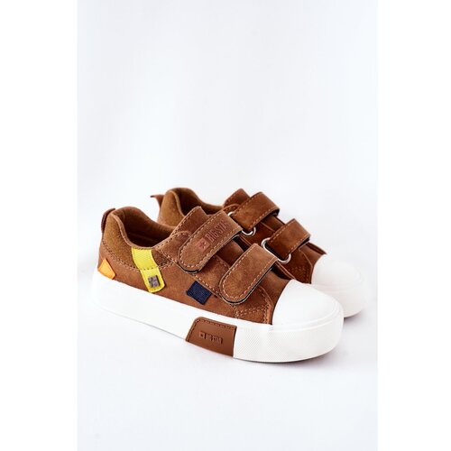 Kesi Children&amp;#039;s Sneakers With Velcro Big Star II374017 Camel Slike