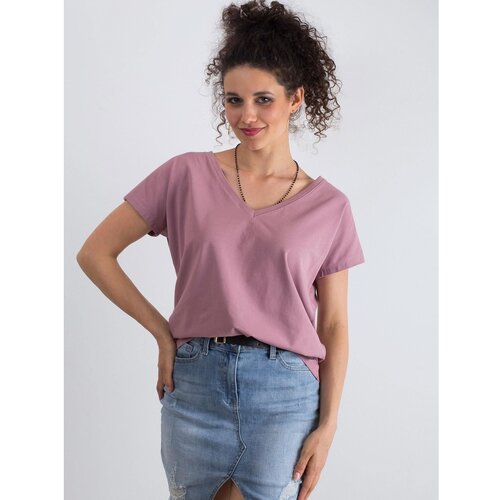 Fashion Hunters Dusty pink Emory t-shirt Slike